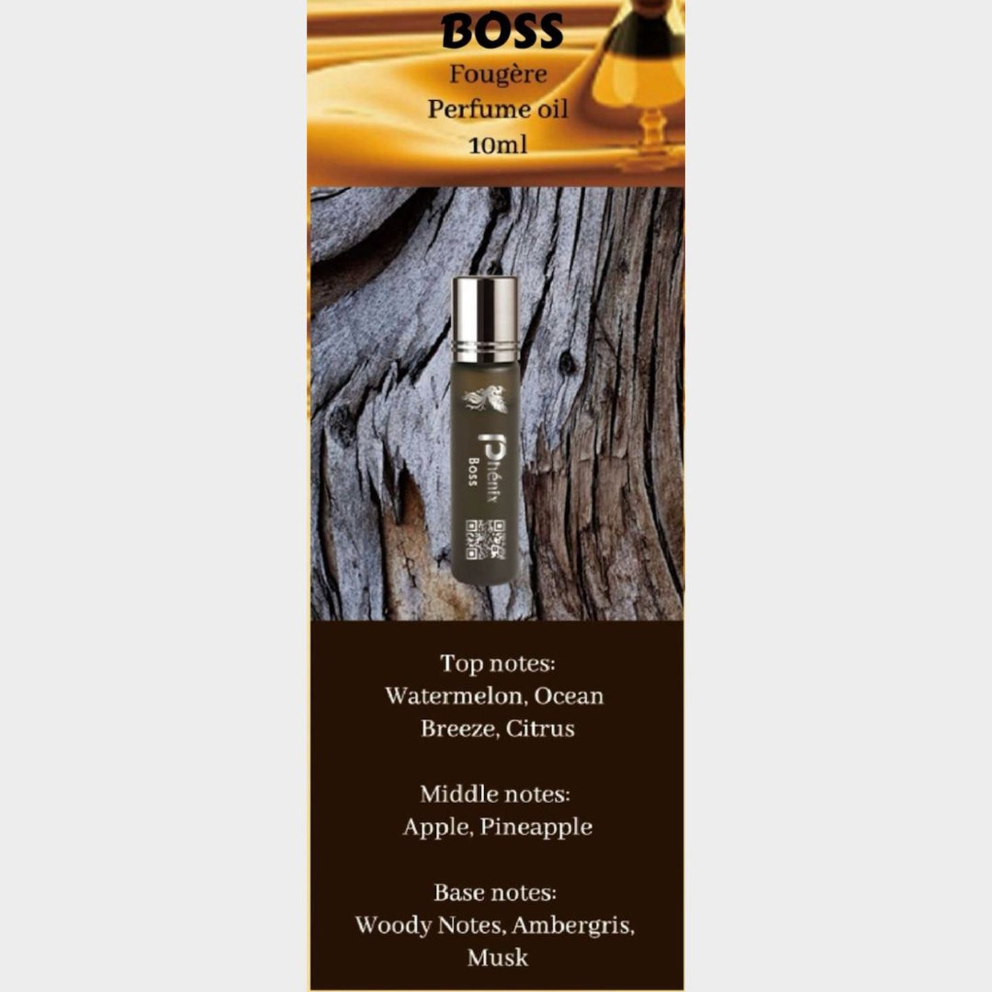 Oil Perfume For Men - Boss