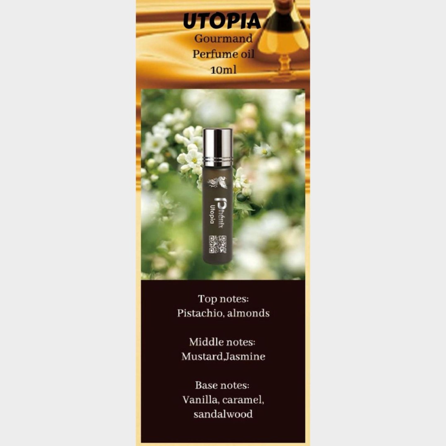 Oil Perfume For Men - Utopia