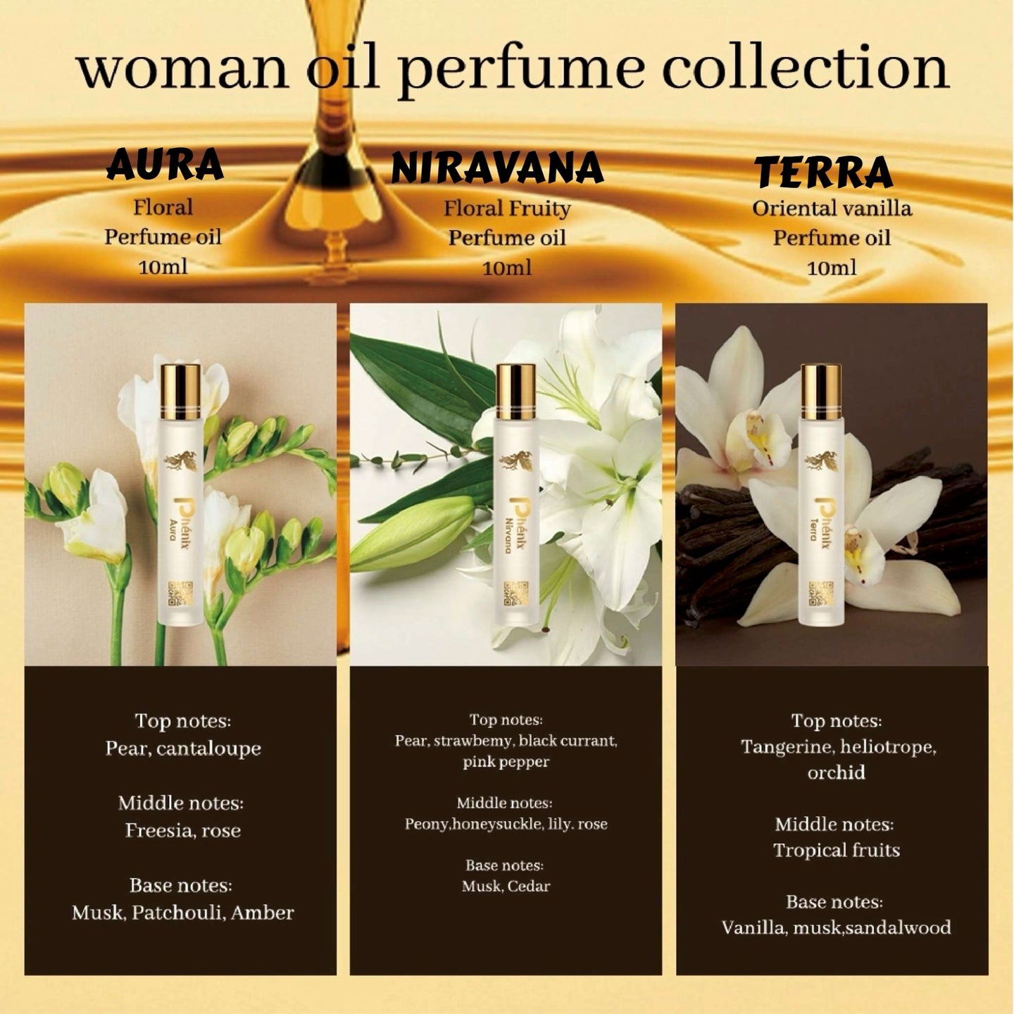 Oil Perfume For Women - Nirvana