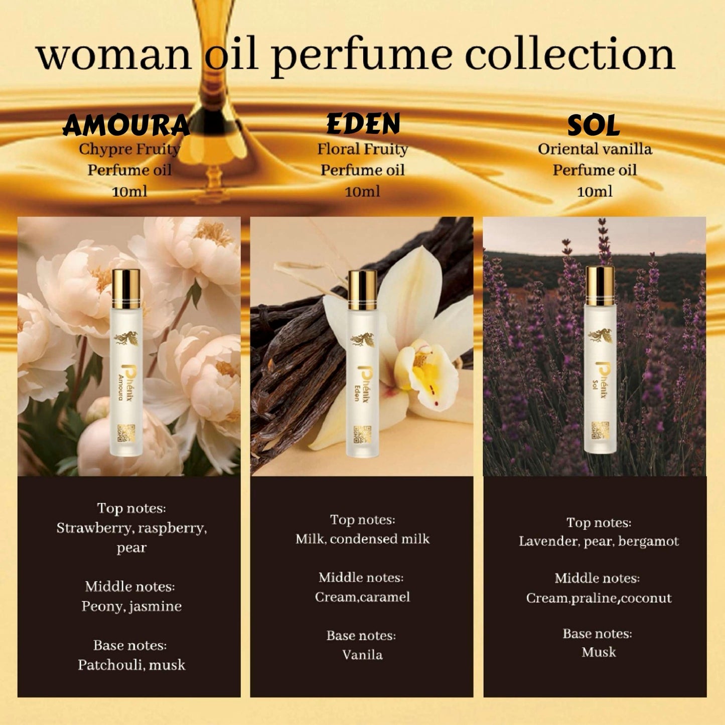 Oil Perfume For Women - Eden