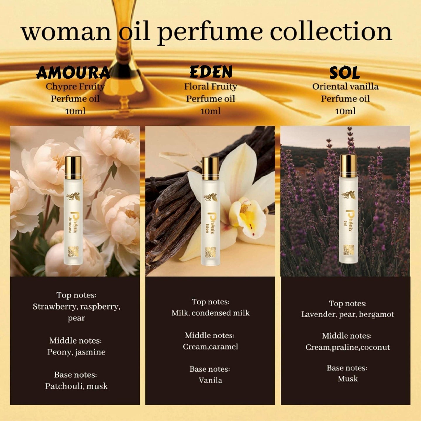 Oil Perfume For Women - Eden